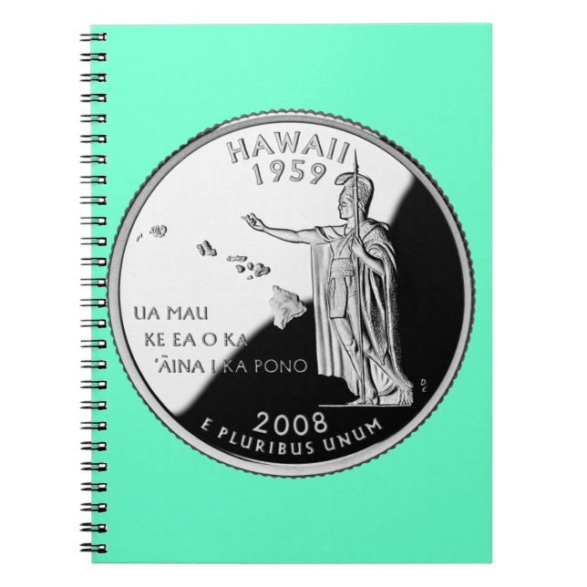 Cuaderno Barrio Estatal Faux Hawaii (Frente)