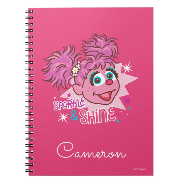 Cuaderno Barrio Sésamo | Abby Cadabby - Sparkle & Shine (Frente)
