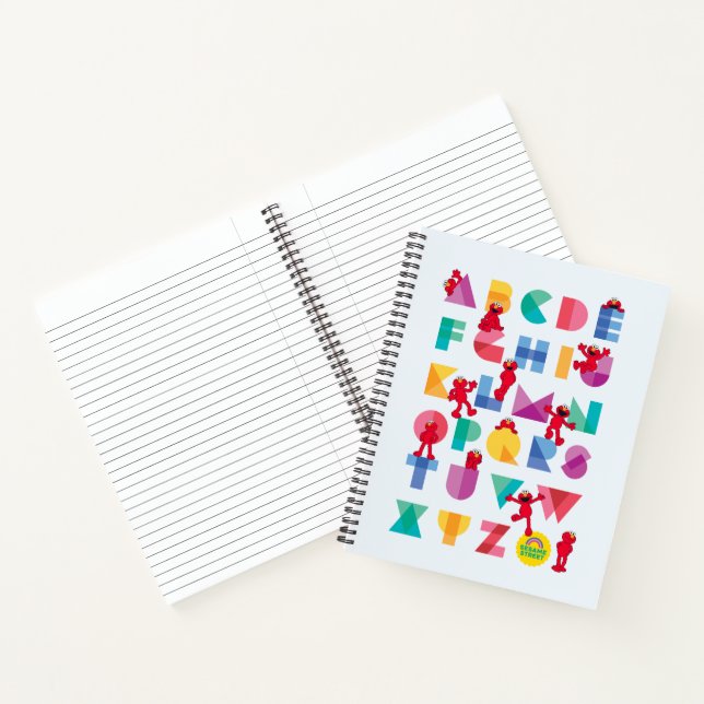 Cuaderno Barrio Sésamo | Alfabeto Elmo (Interior)