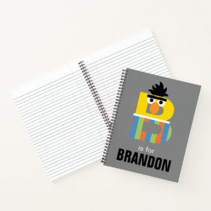 Cuaderno Barrio Sésamo   B es para Bert