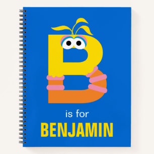 Cuaderno Barrio Sésamo   B es para Big Bird