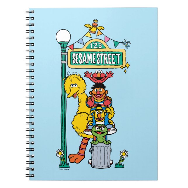 Cuaderno Barrio Sésamo | Bajo el Rótulo de Plaza Sésamo (Frente)