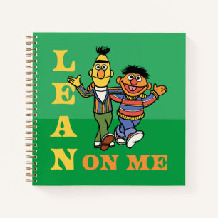 Cuaderno Barrio Sésamo   Bert y Ernie Lean sobre mí