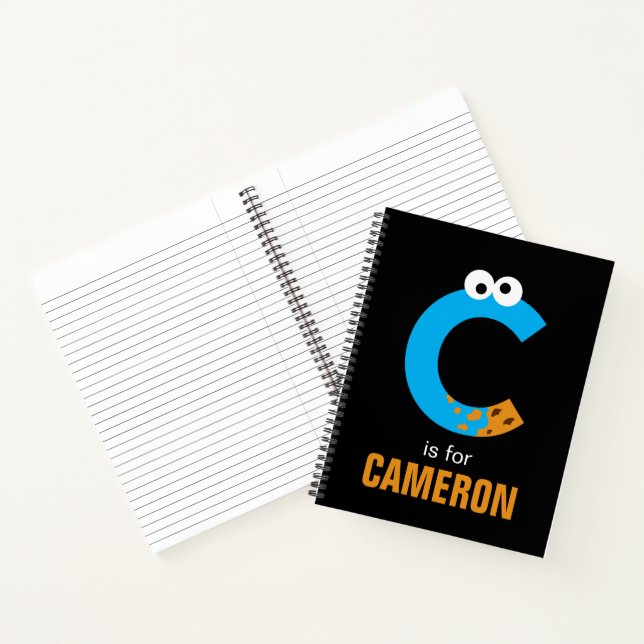 Cuaderno Barrio Sésamo | C es para Cookie Monster (Interior)