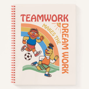 Cuaderno Barrio Sésamo   Ernie y Bert Teamwork