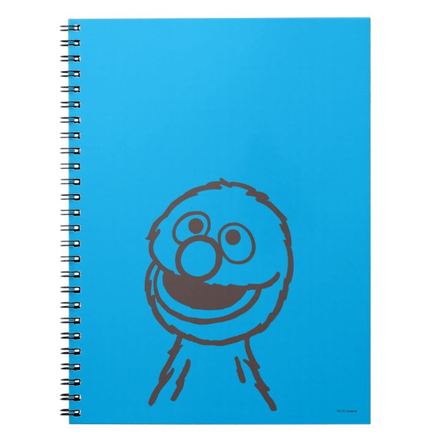 Cuaderno Barrio Sésamo | Grover Bright (Frente)