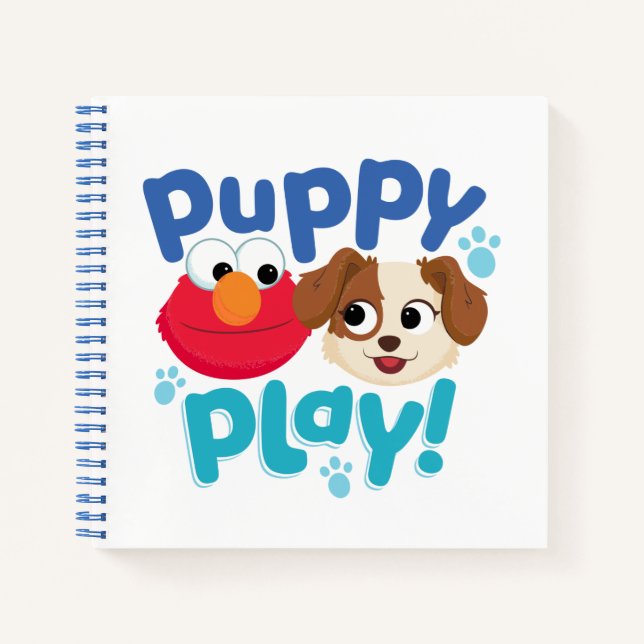 Cuaderno Barrio Sésamo | Jugar con pipa a Elmo y Tango (Anverso)