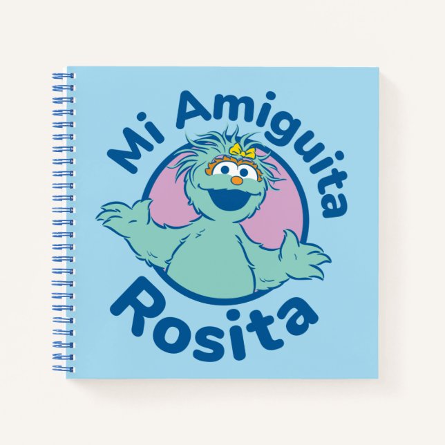 Cuaderno Barrio Sésamo | Mi Amiguita Rosita (Anverso)