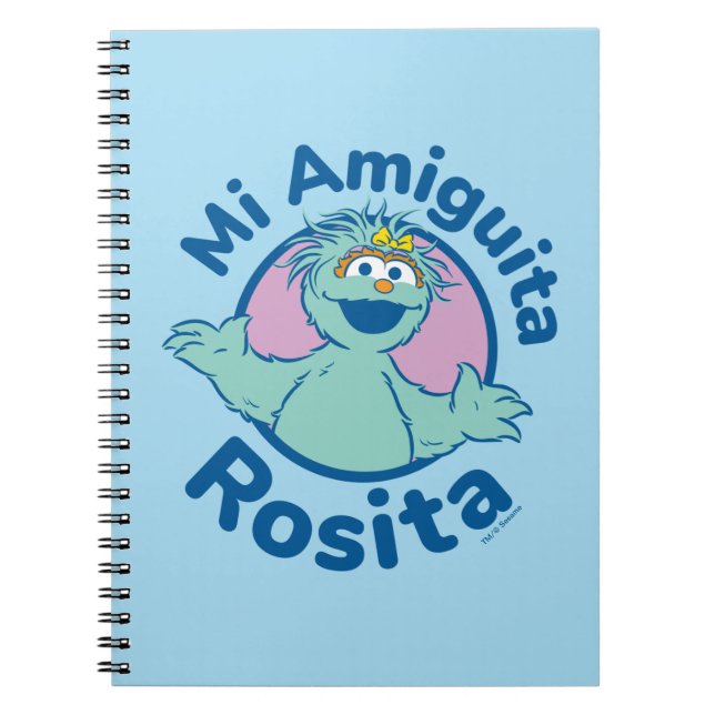 Cuaderno Barrio Sésamo | Mi Amiguita Rosita (Frente)