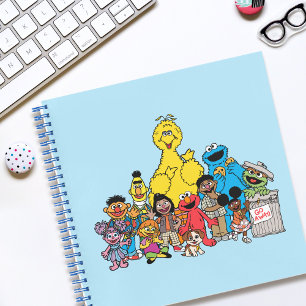 Cuaderno Barrio Sésamo Pals de Sésamo colgando