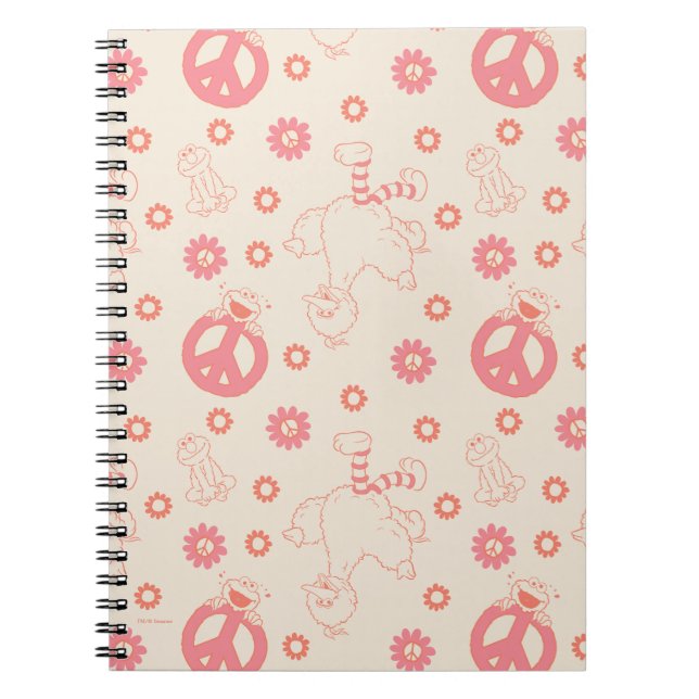 Cuaderno Barrio Sésamo | Patrón de buenas vibraciones (Frente)