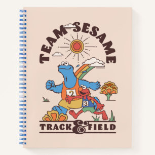 Cuaderno Barrio Sésamo Pista de Sésamo de equipo