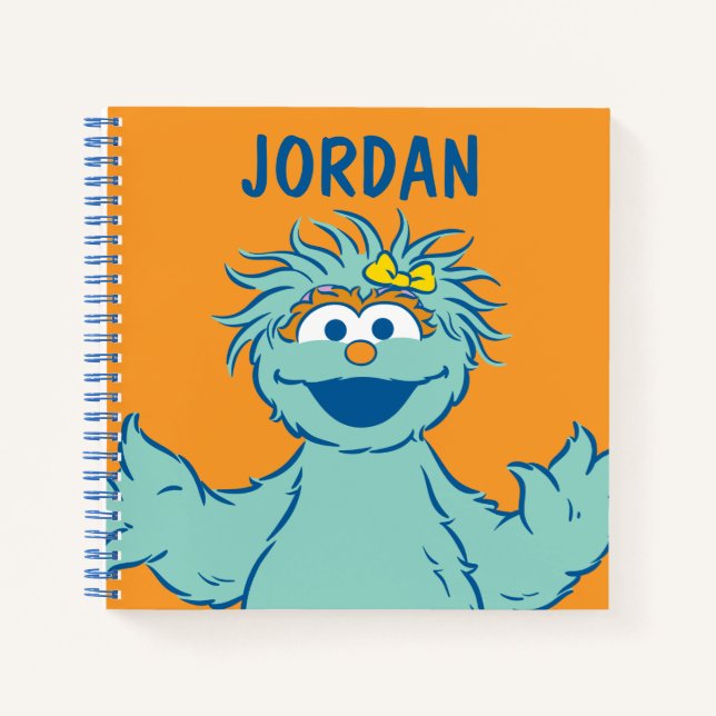 Cuaderno Barrio Sésamo | Rosita personalizada (Anverso)