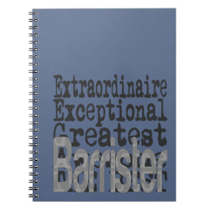 Cuaderno Barrister Extraordinaire