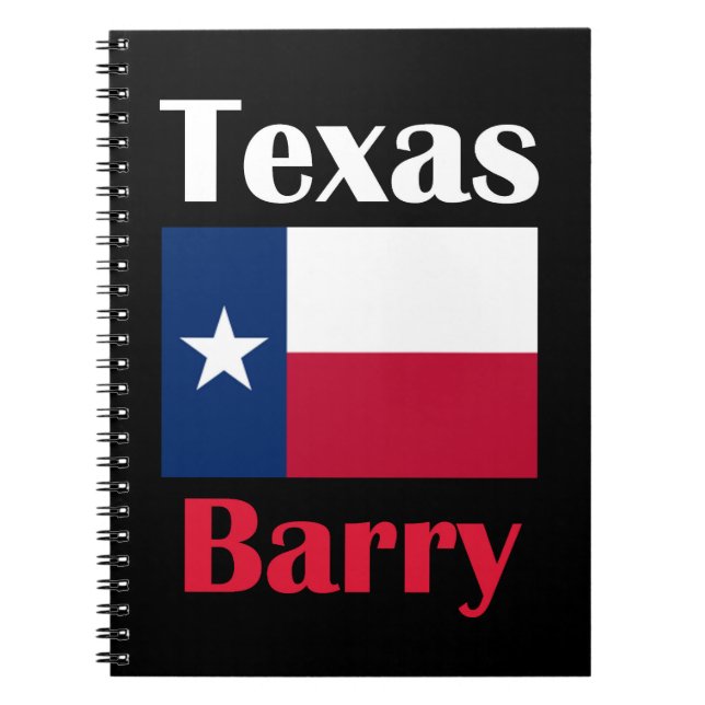 Cuaderno Barry TX (Frente)