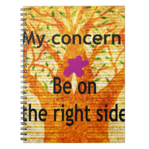 Cuaderno Basado en la rectitud de Baobab, la perspectiva de