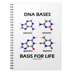 Cuaderno Base De ADN Para La Estructura Molecular De La Vid