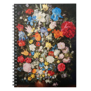 Cuaderno Base de flores con joyas, monedas y conchas, 1606