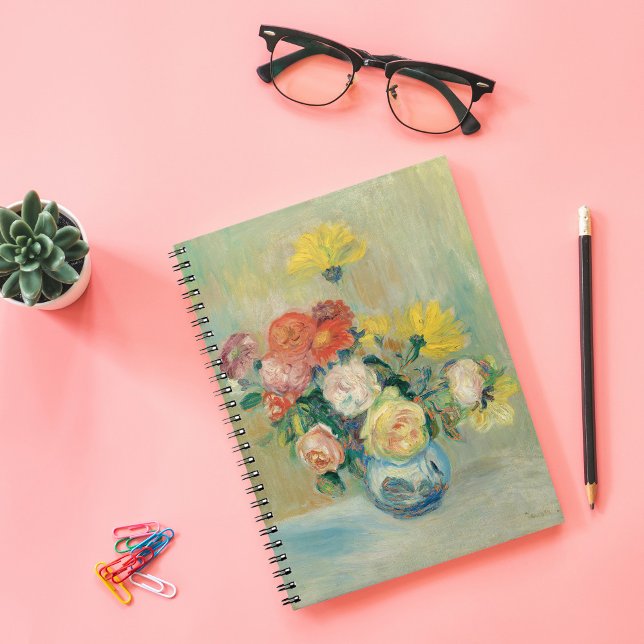 Cuaderno Base de Rosas y Dahlias | Renoir (Subido por el creador)
