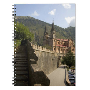 Cuaderno Basílica de Covadonga, noroeste de España.