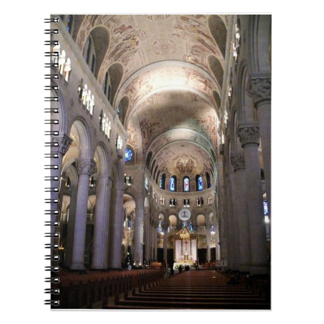 Cuaderno Basílica de Santa Ana de Beaupre, Quebec, Canadá (Frente)