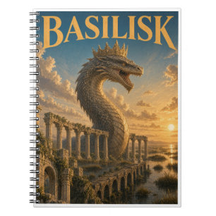 Cuaderno Basilisco, Monstruo de Fantasía Gótica
