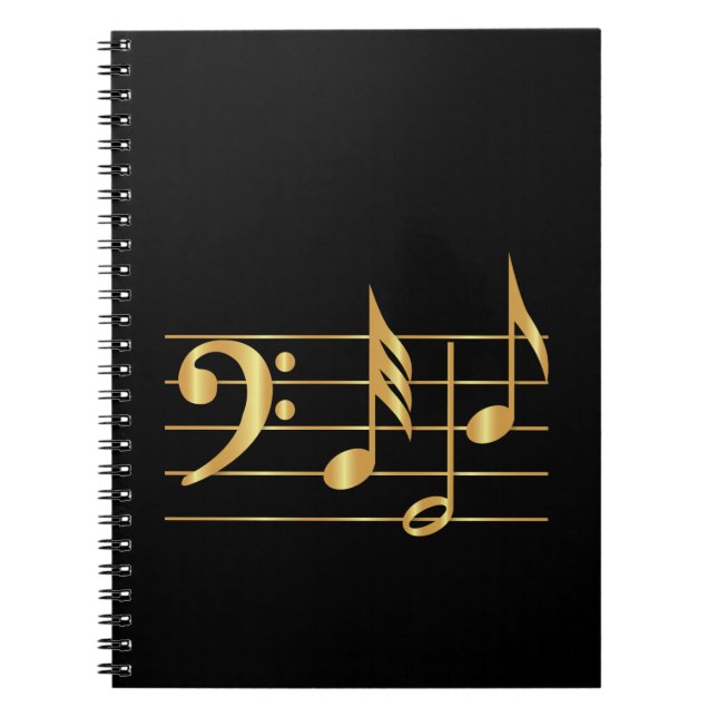 Cuaderno Bass clef (Frente)