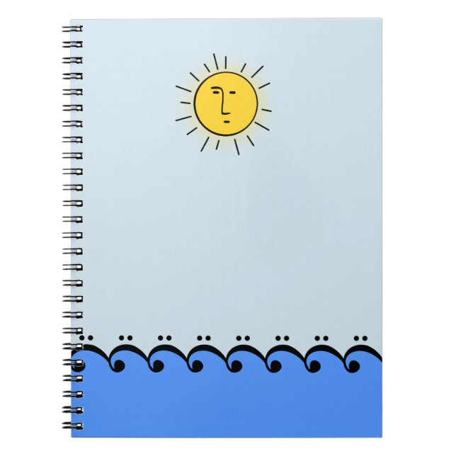 Cuaderno Bass Clef Ocean (Frente)