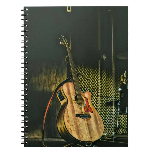 Cuaderno Bass guitar player (Frente)