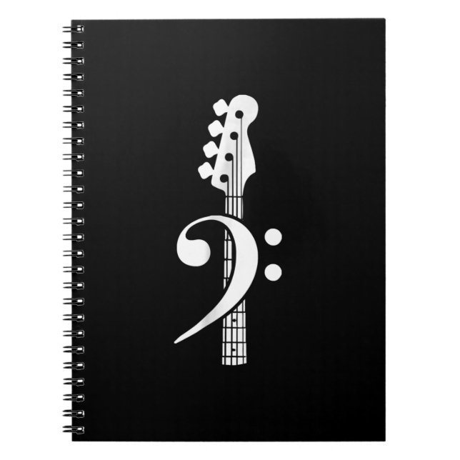 Cuaderno Bass Guitar Player - Bass Guitar Musisico (Frente)