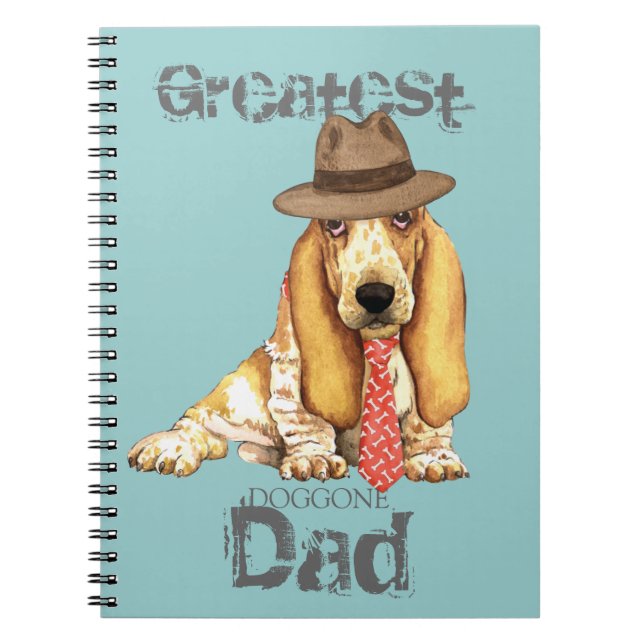 Cuaderno Basset Dad (Frente)