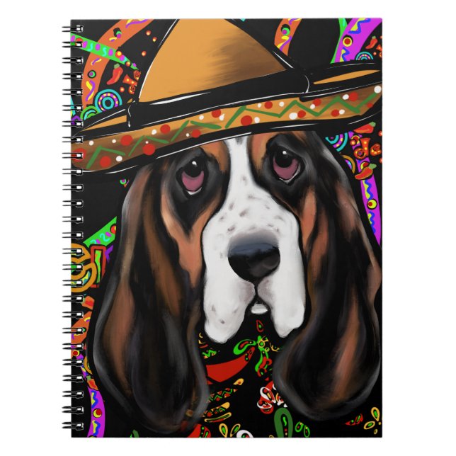 CUADERNO BASSET HOUND (Frente)