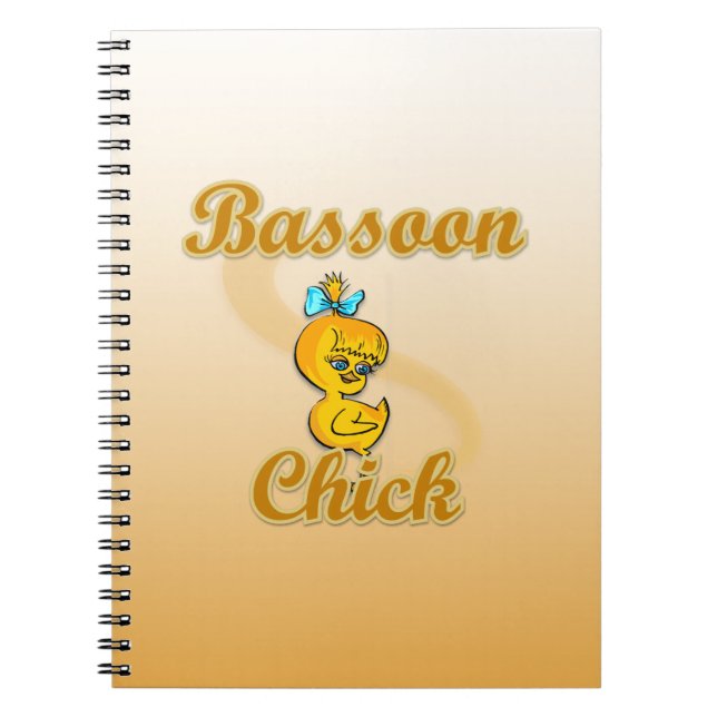 Cuaderno Bassoon Chick (Frente)