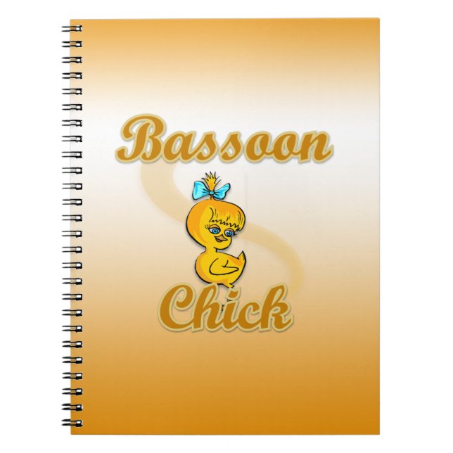 Cuaderno Bassoon Chick (Frente)