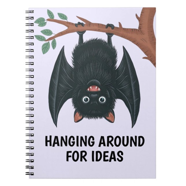 Cuaderno Bat colgante (Frente)