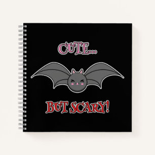 Cuaderno Bat lindo pero asustado