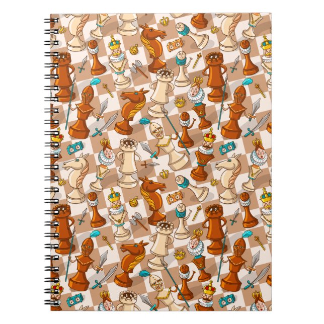 Cuaderno Batalla de ajedrez (Frente)