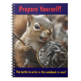 Cuaderno Batalla de ardilla