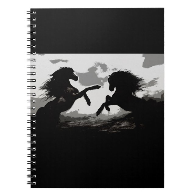 Cuaderno Batalla de los caballos - Arte equino (Frente)