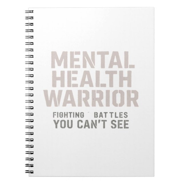 Cuaderno Batallas invisibles, fuerza interior (Frente)