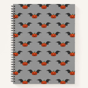 Cuaderno Bate de calabaza de Halloween
