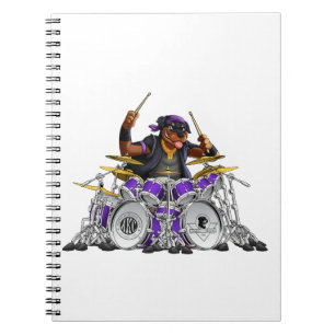Cuaderno Batería de Rockin Rottie