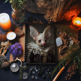 Cuaderno Batería grande en ropa barroca