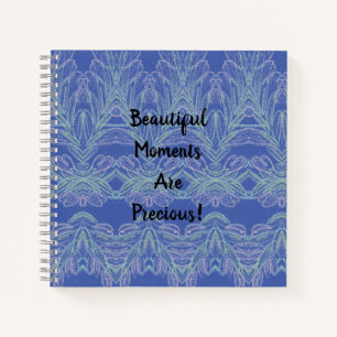 Cuaderno Baterías suaves Blue Beautiful Moments