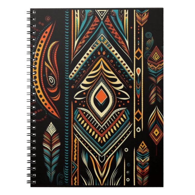 Cuaderno Batia tribal india estadounidense (Frente)