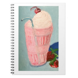 Cuaderno Batido de Fresa
