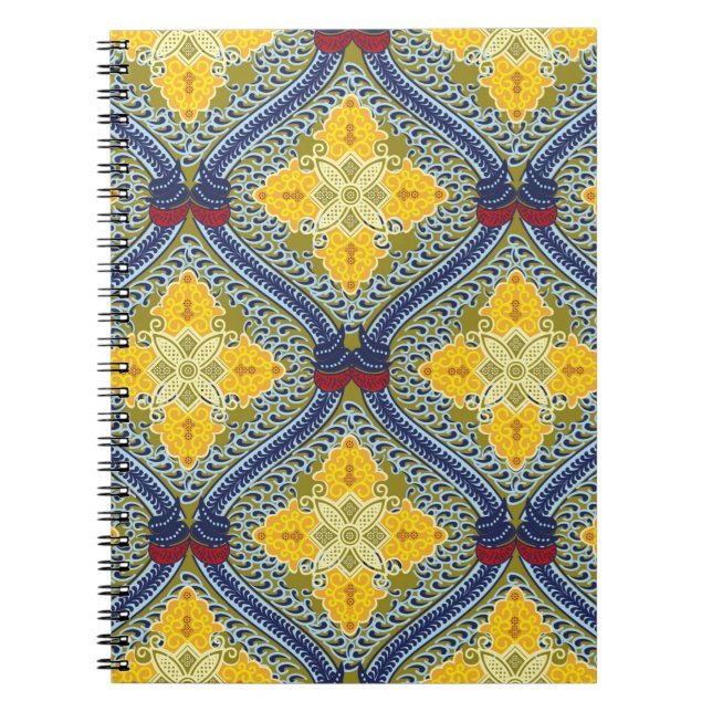 Cuaderno Batik Indonesian: es una técnica de tinte resisten (Frente)