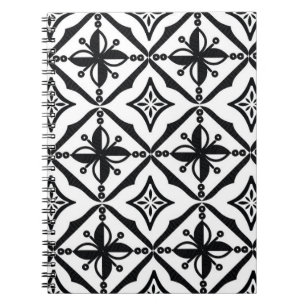 Cuaderno Batik Indonesio Distintivo: Motivos Vintage.