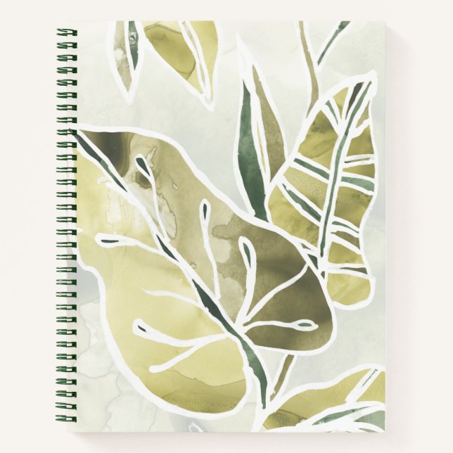 Cuaderno Batik Leaves (Anverso)