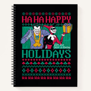 Cuaderno Batman   Feliz Juker de vacaciones y Harley Quinn
